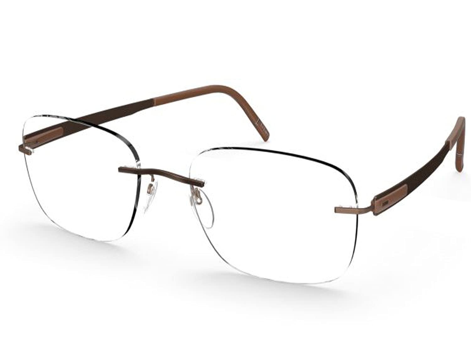 Silhouette Eyeglasses Frame Model 5555 with Demo Lenses - Lightweight & Stylish Eyewear for Men & Women - Perfect for Office, Reading & Everyday Wear