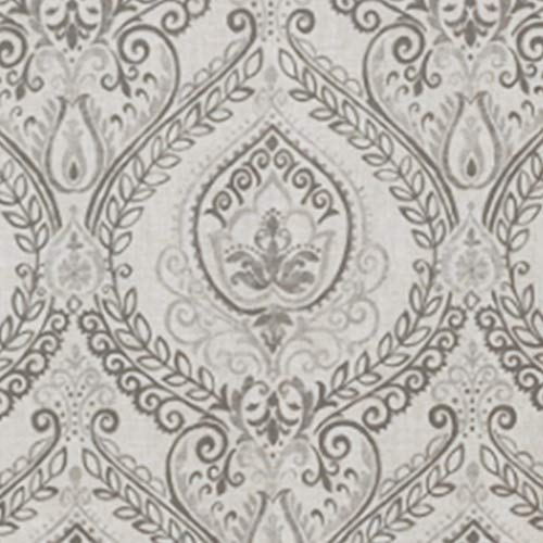 Damask | Grey on Beige