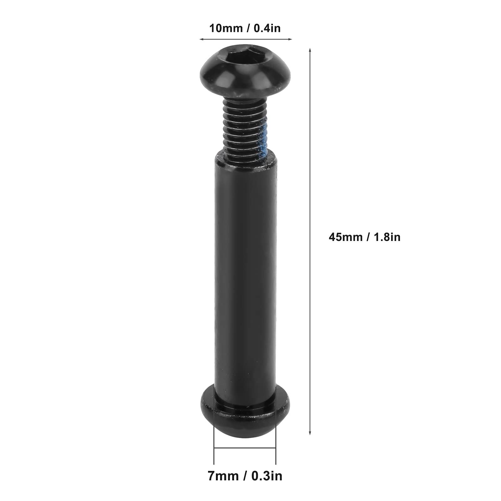 VGEBY 45x10mm Electric Scooter Lock Screw Pull Ring - Replacement Parts for Ninebot MAX G30 - Durable Scooter Modification Accessories for Enhanced Safety & Performance - Perfect for Commuting & Urban Riding