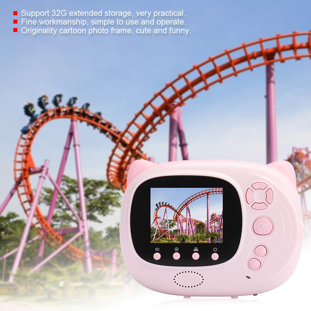 01 02 015 Kids Instant Camera - Portable Polaroid Camera with HD Photo Quality & Durable Design | Perfect for Travel, Birthday Gifts & Family Memories