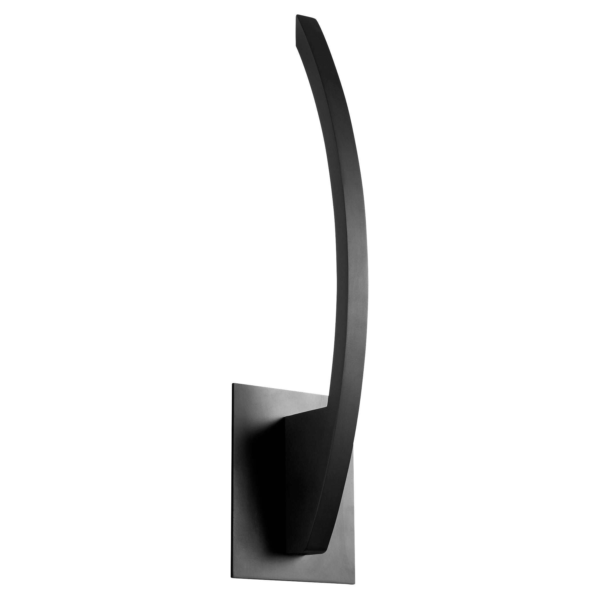 Oxygen Bolo 3 553 15 Modern Wall Sconce Light Fixture in Black - Perfect for Bedroom, Living Room & Hallway Lighting