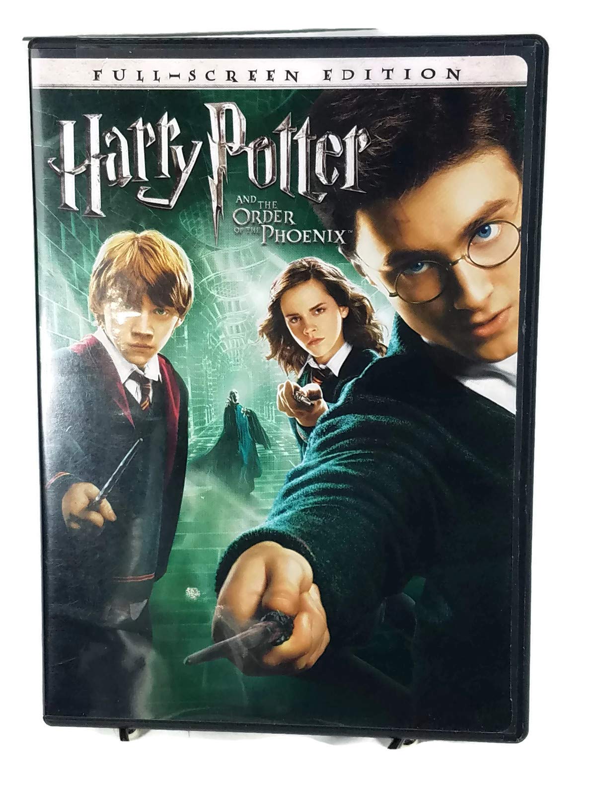 Harry Potter and the Order of the Phoenix DVD - Full Screen Edition with English, French & Spanish Subtitles - Starring Daniel Radcliffe, Emma Watson - Perfect for Movie Nights & Harry Potter Fans Collection