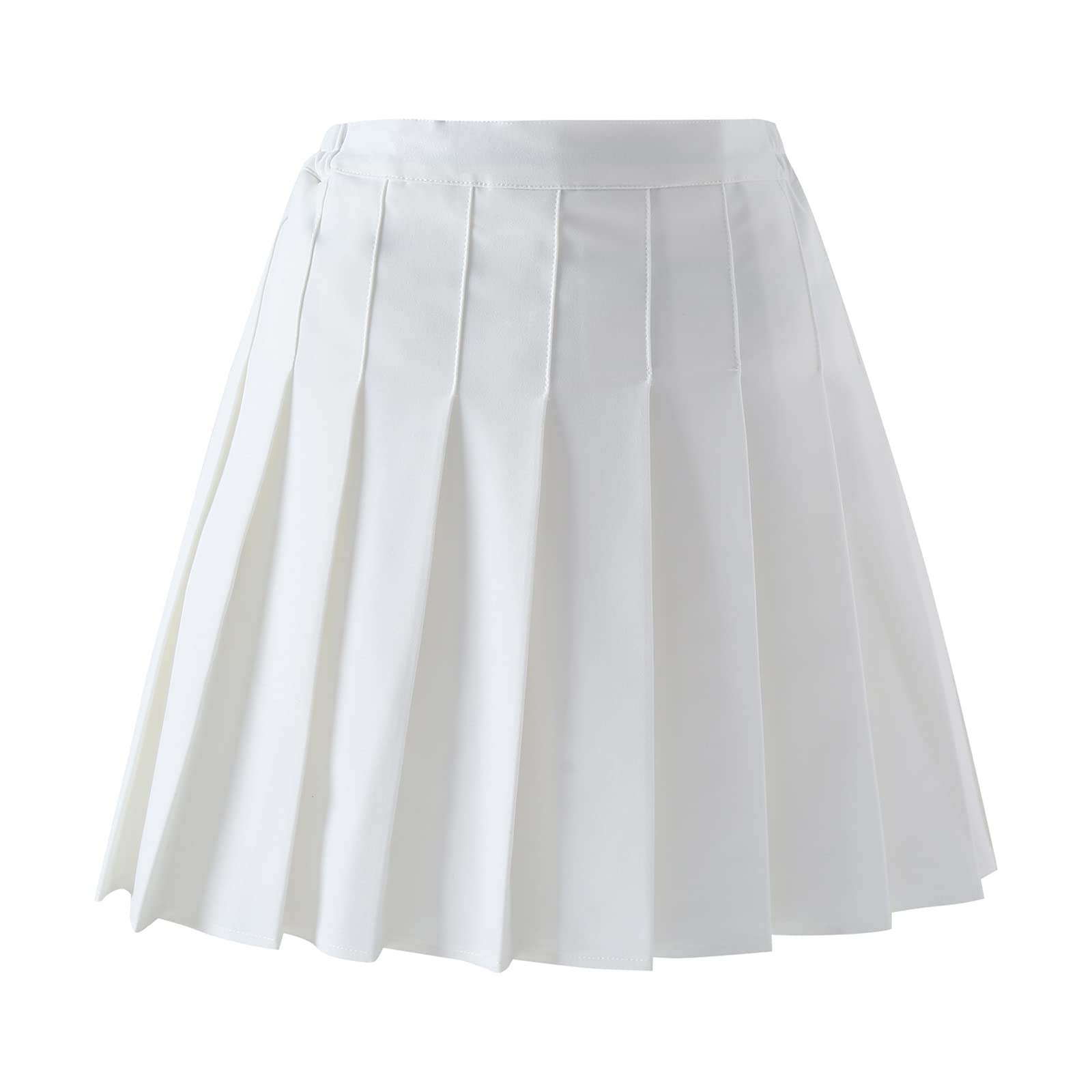 Women's & Girls' Pleated Plaid Mini Skirt | School Uniform Skirt & Skort | Matching Mother Daughter Outfits for School, Dance & Casual Wear