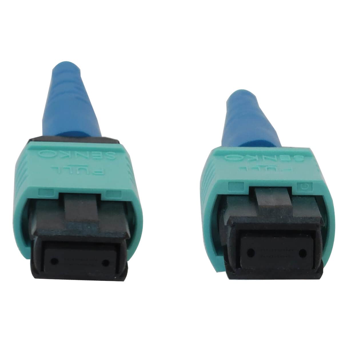 Tripp Lite OM3 Multimode Fiber Patch Cable - 24 Fiber MTP/MPO (F/F), 50/125, 40/100/400GbE, LSZH Aqua Jacket, 15m (49.2ft) - High-Speed Data Center & Server Room Connectivity for Cloud Computing & Enterprise Networks
