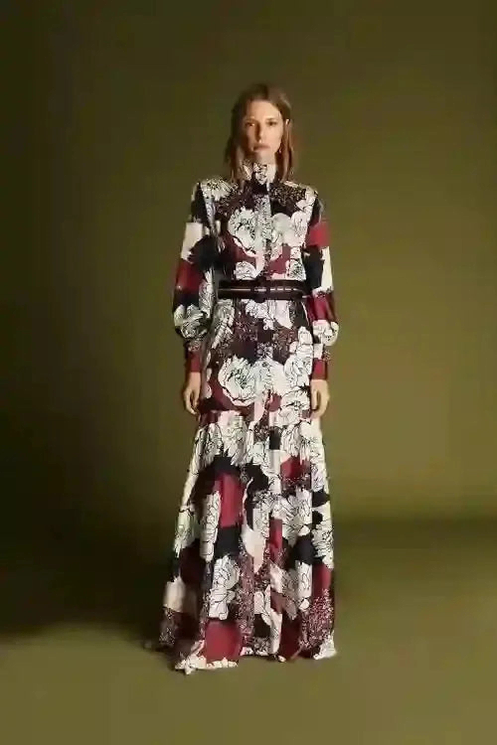 Olivia Women's Maxi Dress with Long Sleeves - Elegant Flowy Boho Style for Casual Wear, Parties & Special Occasions