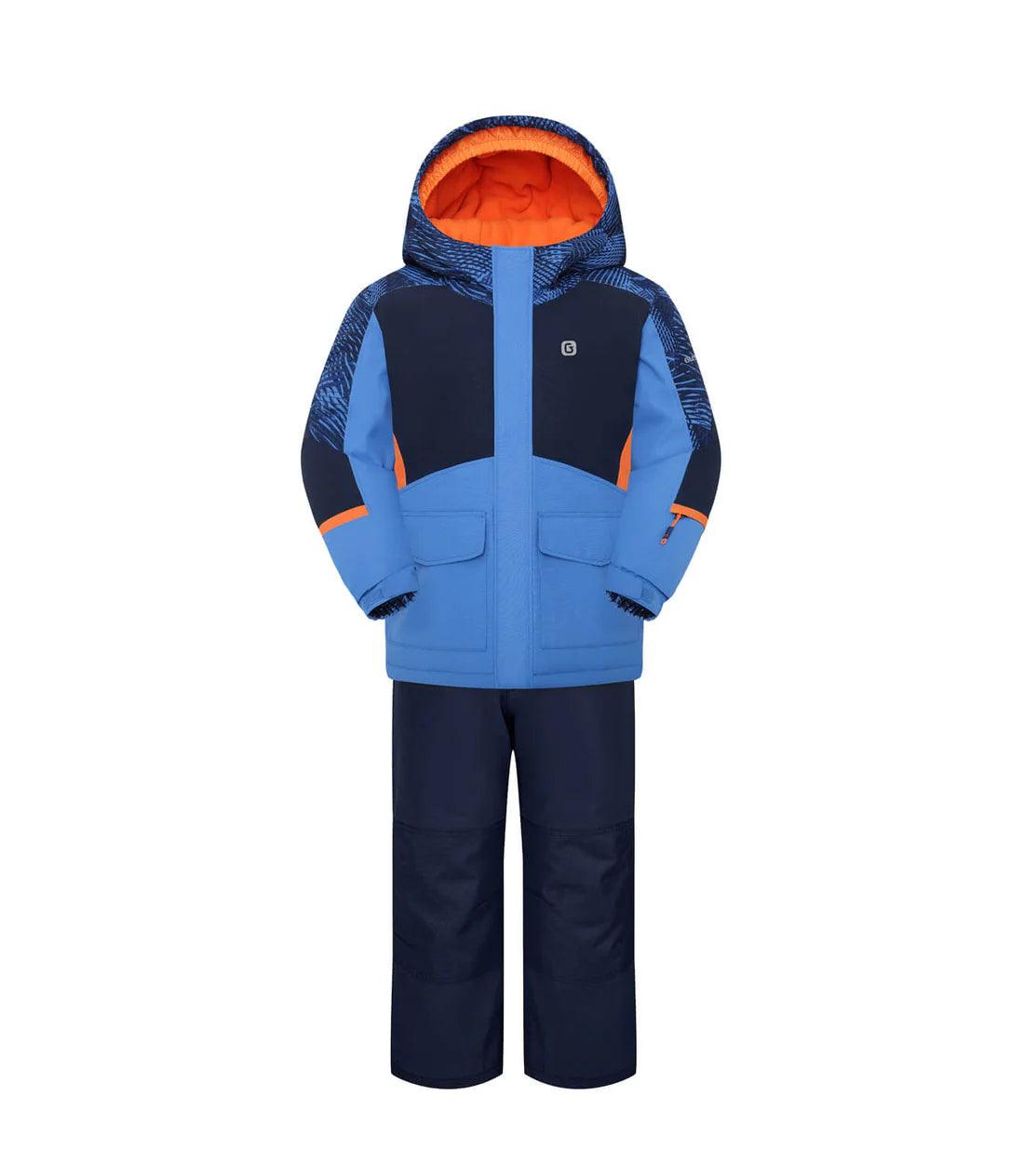 Gusti Nelson Boys Winter Snowsuit - Waterproof & Insulated Snow Jacket & Pants Set for Kids - Perfect for Skiing, Snowboarding & Outdoor Winter Play
