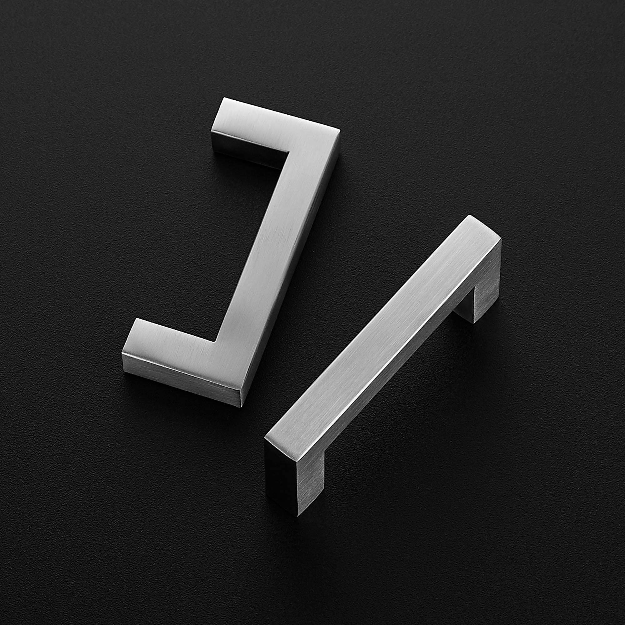 30 Pack 3 Inch Brushed Nickel Cabinet Pulls - Square Kitchen Cabinet Handles & Drawer Hardware for Modern Cabinets, Dressers, Bathroom Vanities & Furniture Upgrades