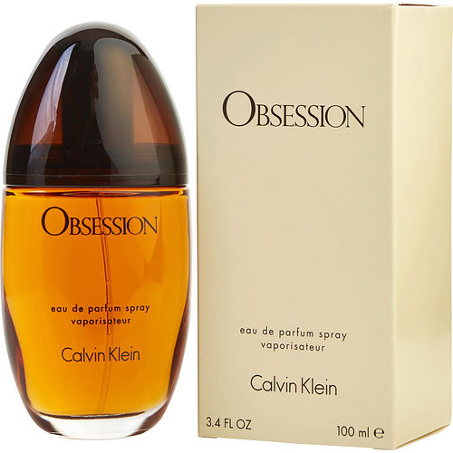 Calvin Klein Obsession Women's Eau De Parfum Spray 3.4 oz - Floral Vanilla Perfume for Women, Long Lasting Fragrance - Perfect for Date Night & Evening Events