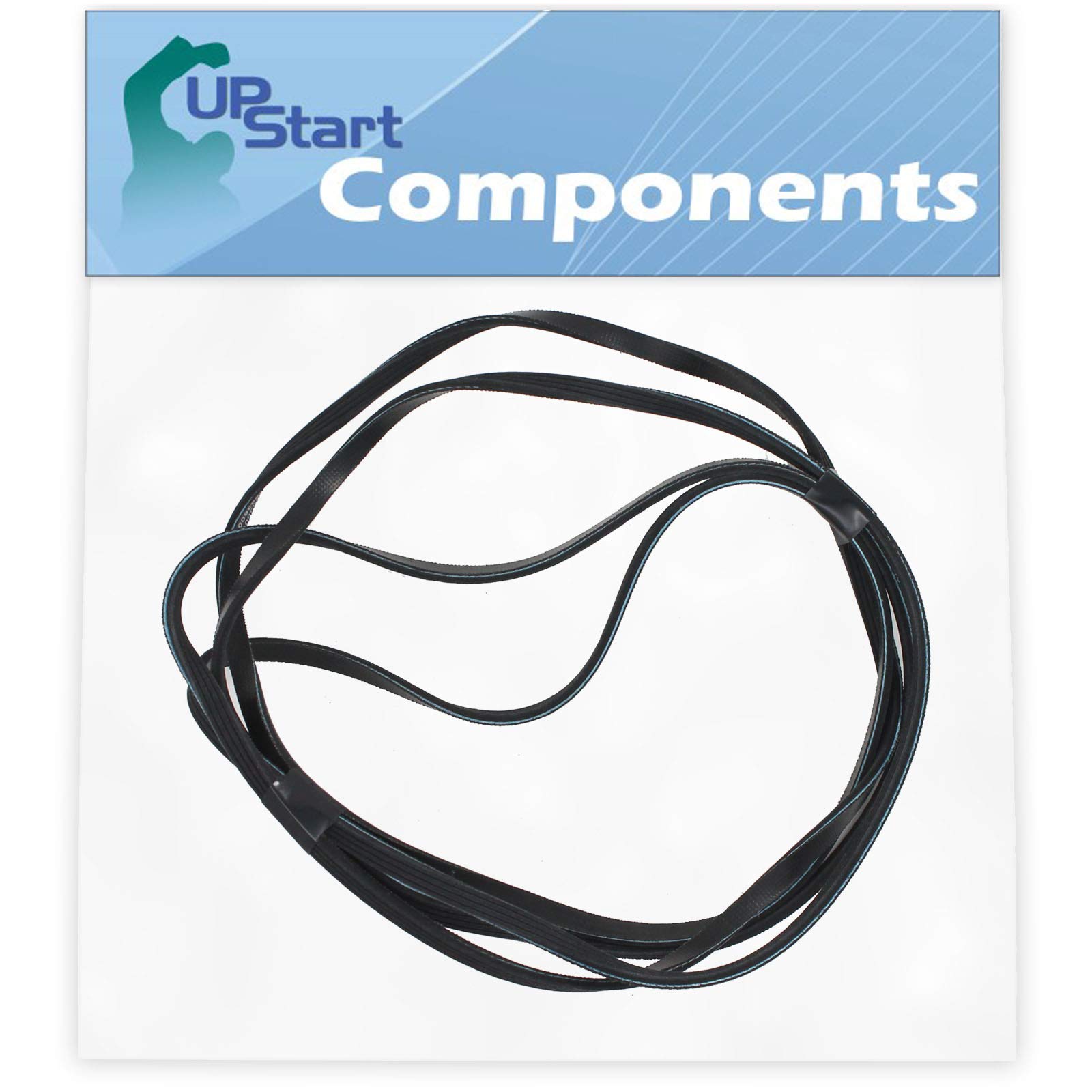 AP3865318 Dryer Belt Replacement - Compatible with 134163400 Drum Belt for Whirlpool, Maytag, Kenmore Dryers | Durable Laundry Machine Repair Part for Home Appliance Maintenance