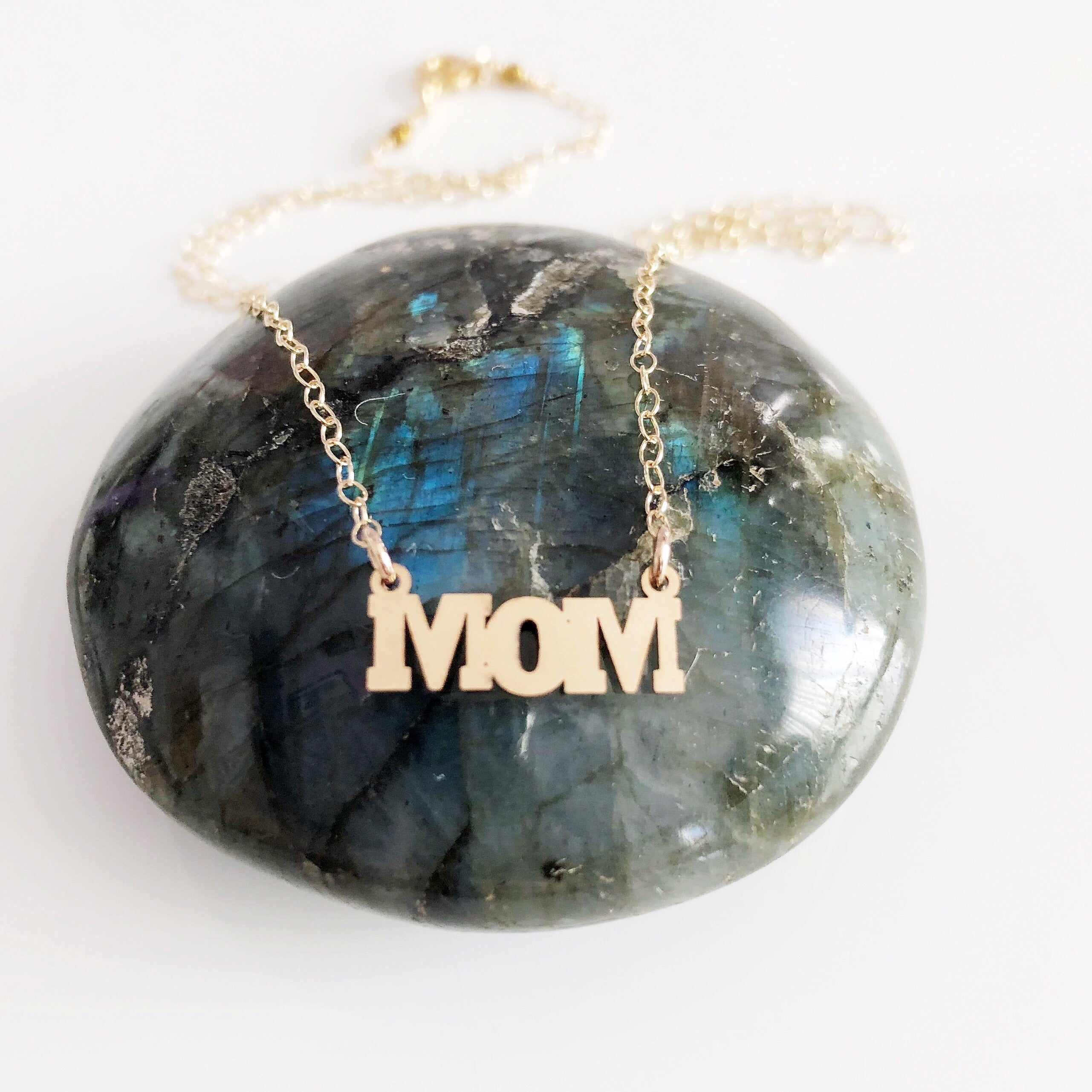 Stylish MOM Pendant Necklace (N277) - Perfect Gift for Mother's Day, Birthday & Special Occasions