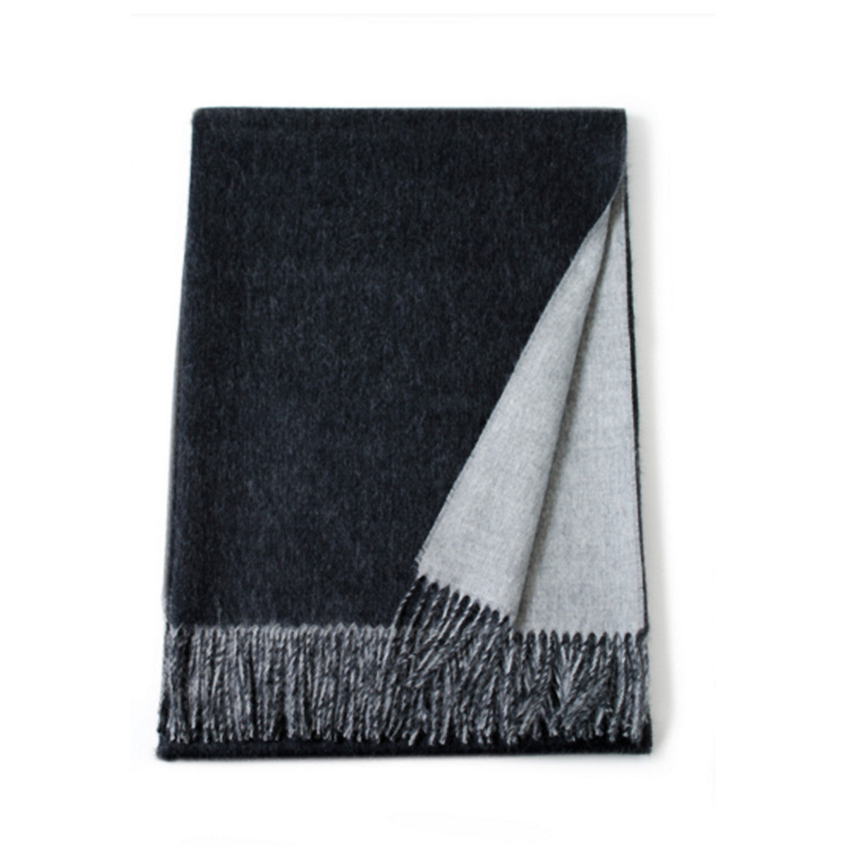Reversible Baby Alpaca Blanket - Soft & Luxurious Throw for Couch, Bed, or Nursery - Cozy Home Decor & Gift Idea