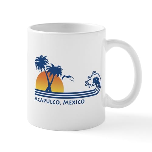 White - Acapulco Mexico Mug