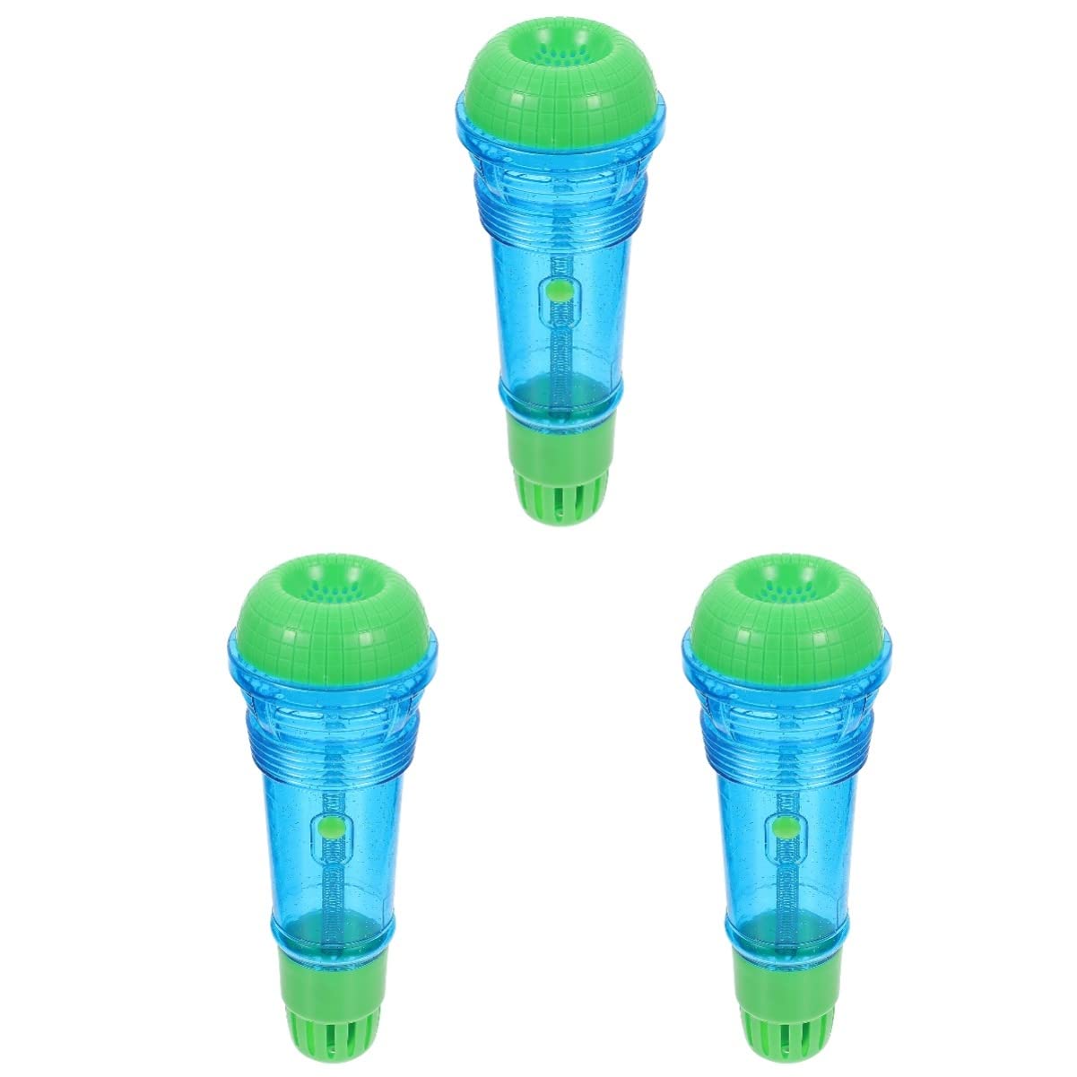 Toyvian 3-Piece Kids Echo Microphone Set - Portable Karaoke Microphones with Echo Effect for Children | Perfect for Birthday Parties, Family Singing & Home Entertainment