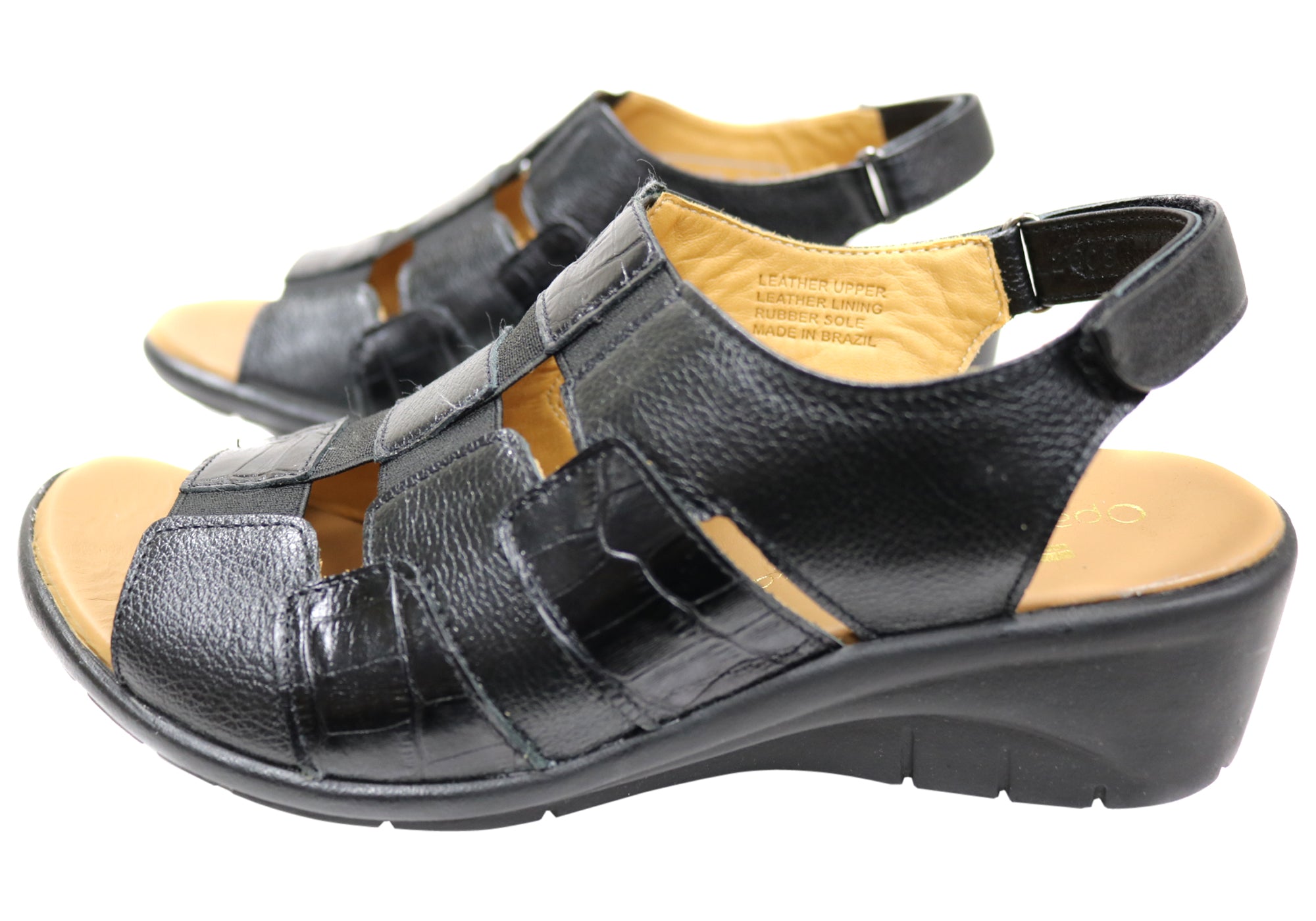 Hillary Women's Comfortable Brazilian Leather Sandals - Breathable Open Toe Casual Sandals for Summer, Beach, and Travel