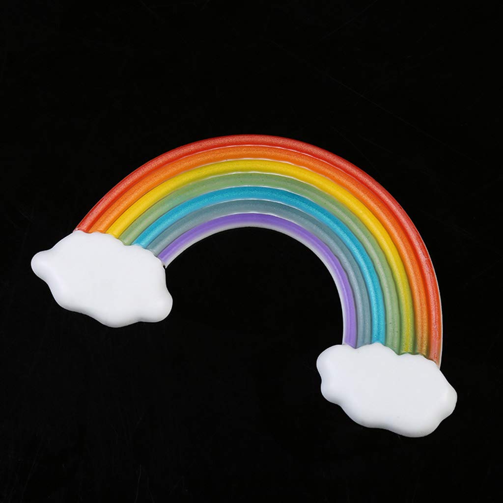 Epoxy Resin Silicone Molds for Jewelry Making - Large Rainbow Cloud Casting Molds DIY Resin Crafts (1pc) - Perfect for Handmade Jewelry, Keychains & Home Decor