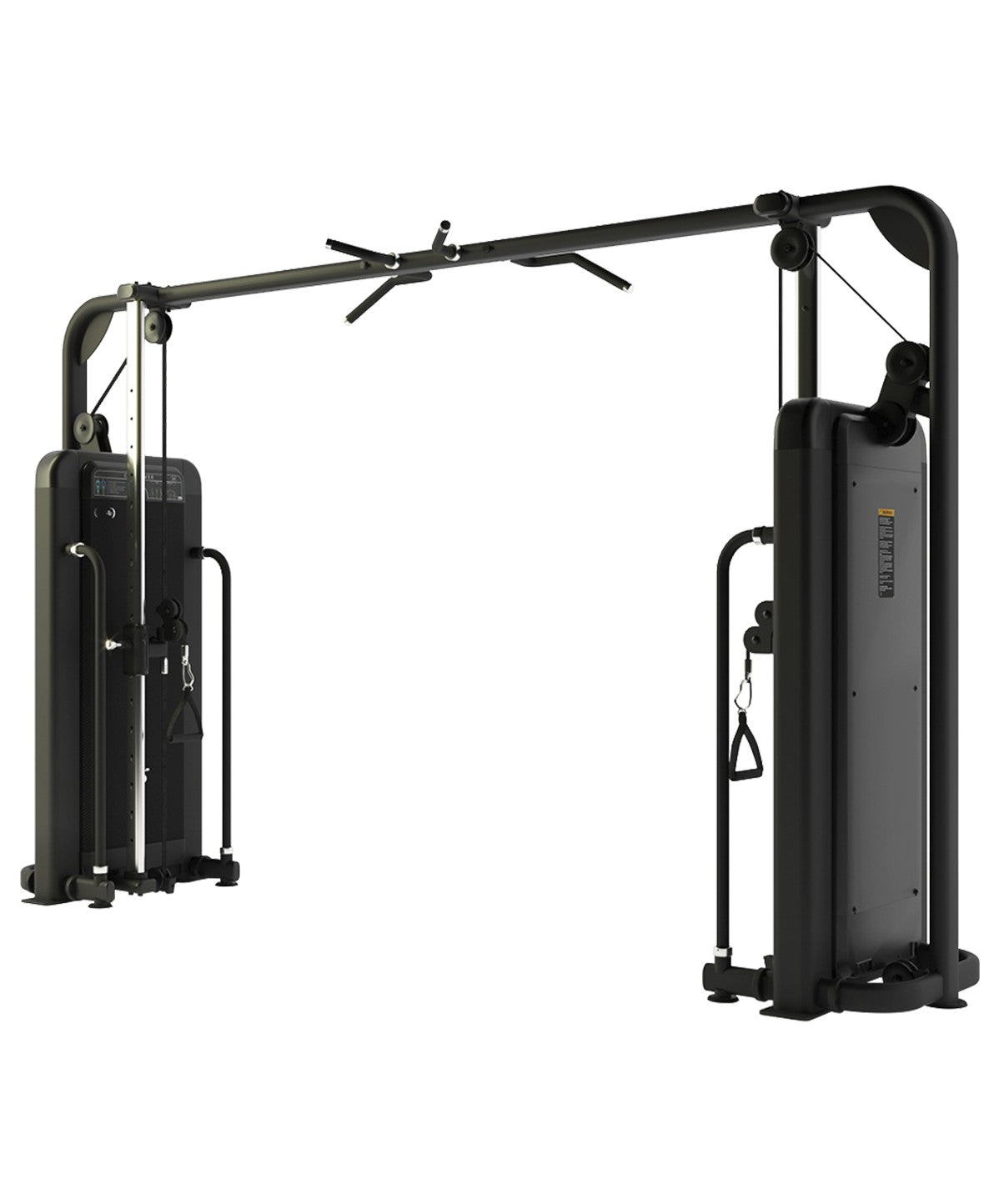 Club Line Crossover Weight Stack Towers - Professional Gym Equipment for Home & Commercial Use - Perfect for Strength Training & Muscle Building Workouts