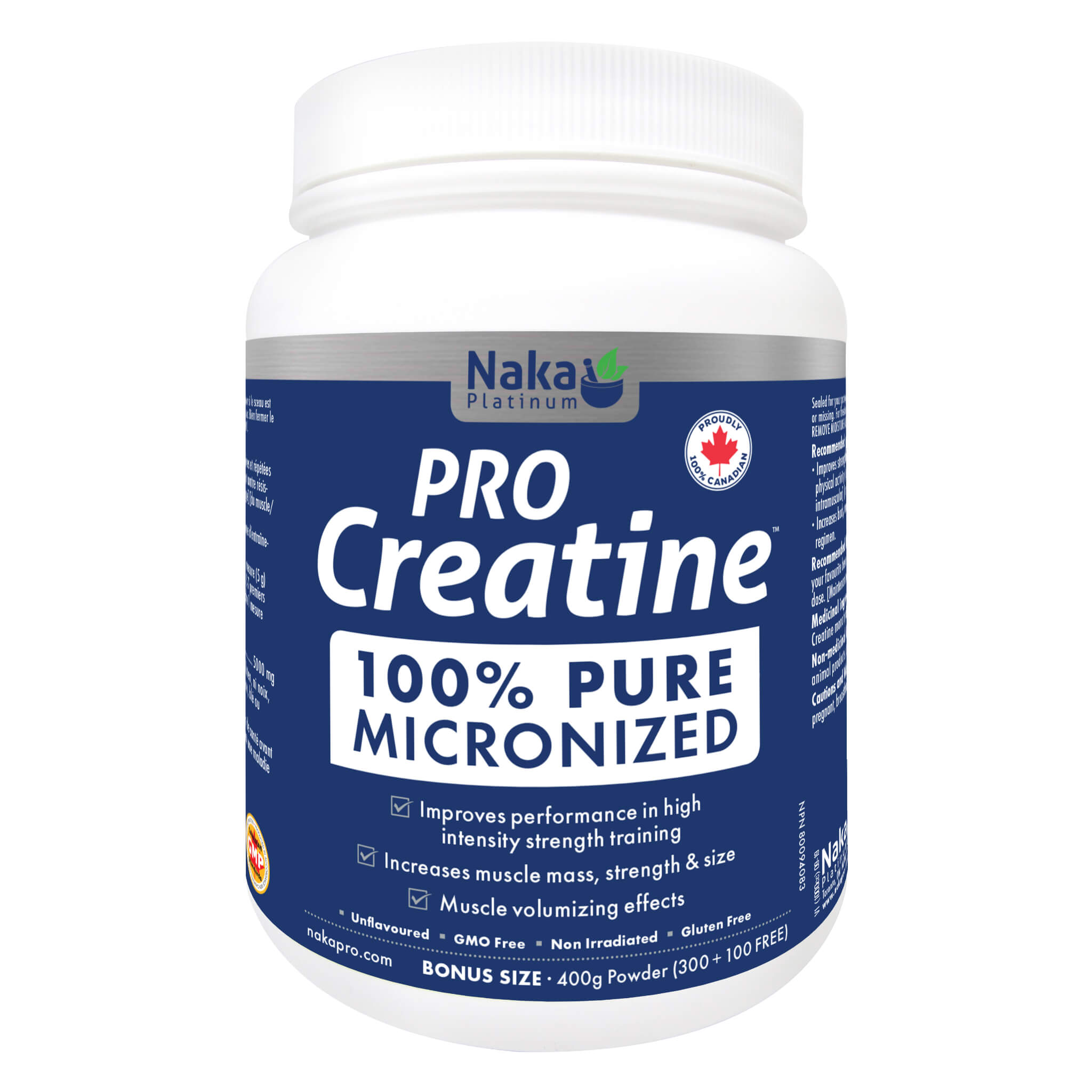Premium Creatine Monohydrate Powder - Pure & Fast-Absorbing Muscle Builder for Athletes & Bodybuilders - Enhance Strength, Performance & Recovery - Ideal for Pre-Workout & Post-Workout Supplementation