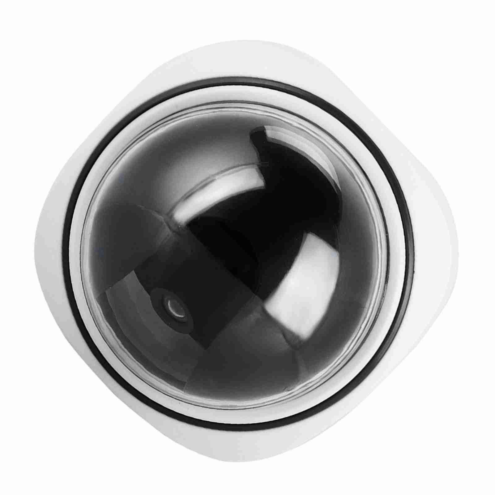 Fake Security Camera - Wireless Dummy Dome Camera for Indoor & Outdoor Use | Home Surveillance, Theft Deterrent, Office & Retail Security | Realistic Look for Enhanced Safety
