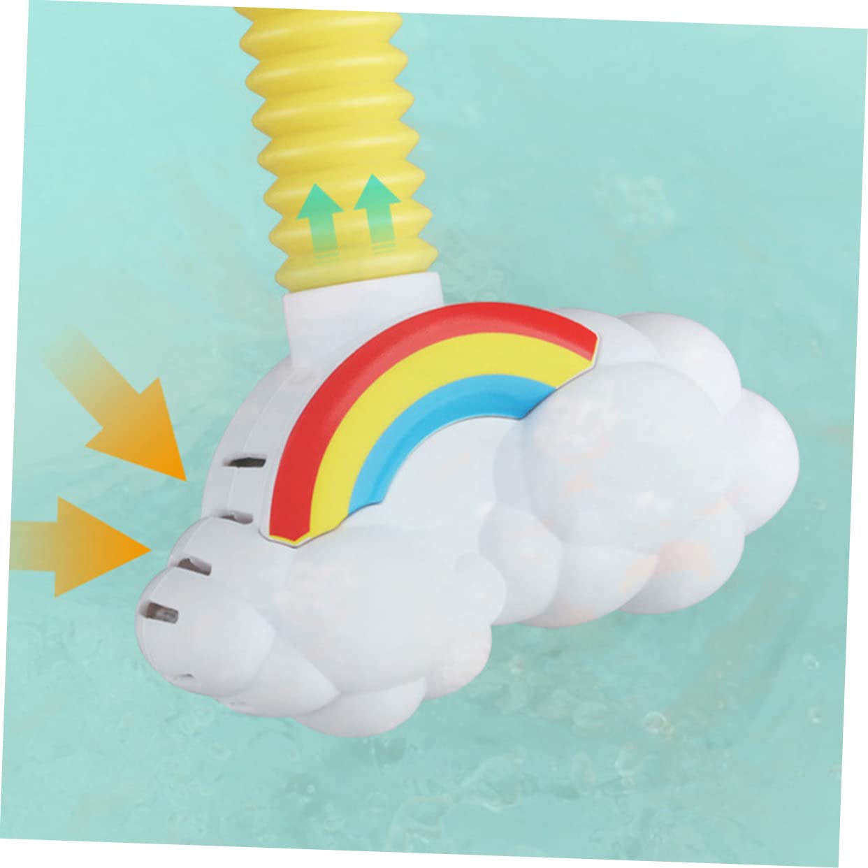 FAVOMOTO 3-Pack Elephant Shower Spray Toys - Fun Bath Time Sprayer for Kids, Water Splash Bathtub Toys for Toddlers (BPA-Free Plastic) - Perfect for Baby Bath Time, Pool Parties & Outdoor Water Play