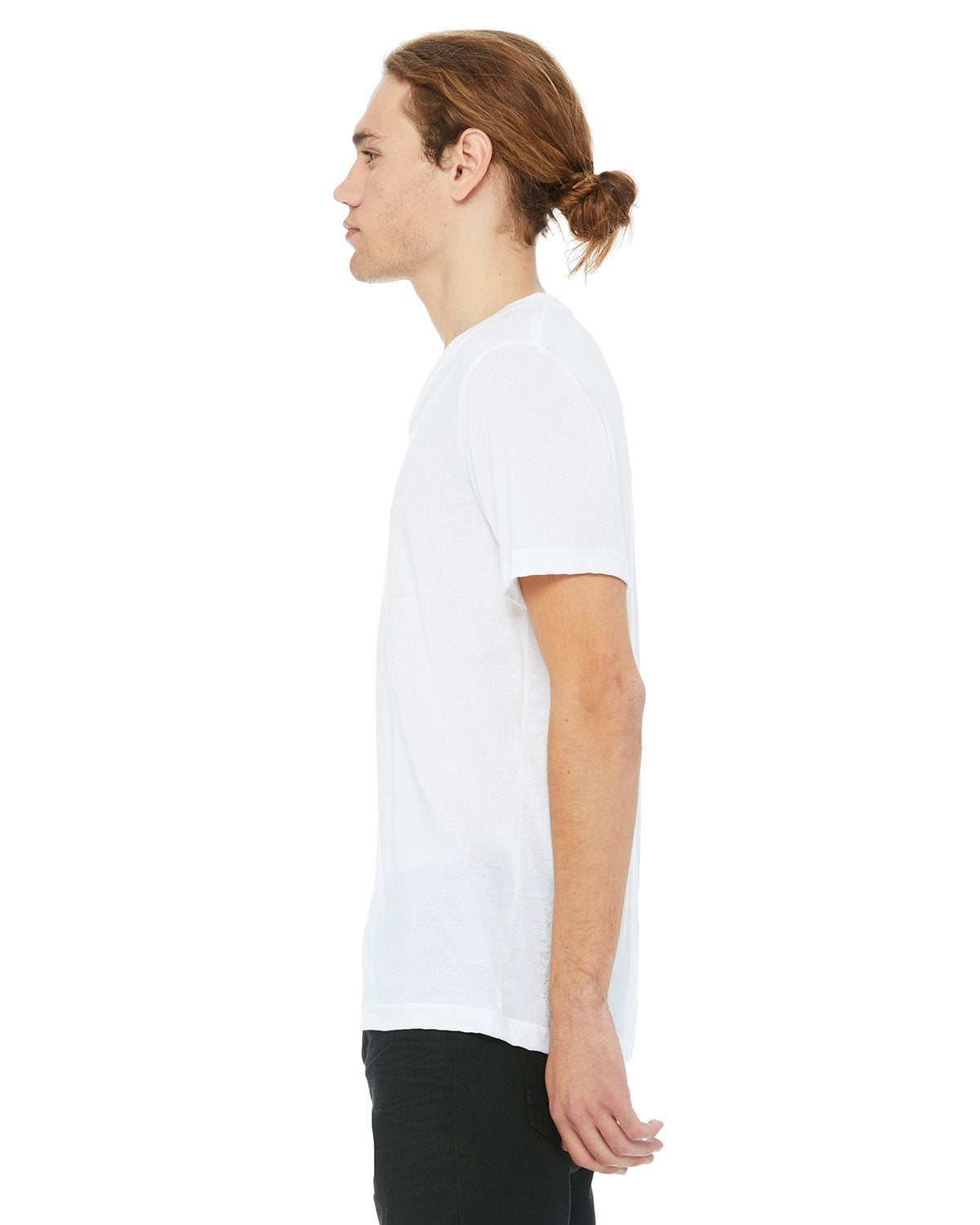 Bella + Canvas 3415C Unisex Triblend V-Neck T-Shirt - Soft Comfortable Tee for Men & Women - Perfect for Casual Wear, Gym, and Everyday Outfits