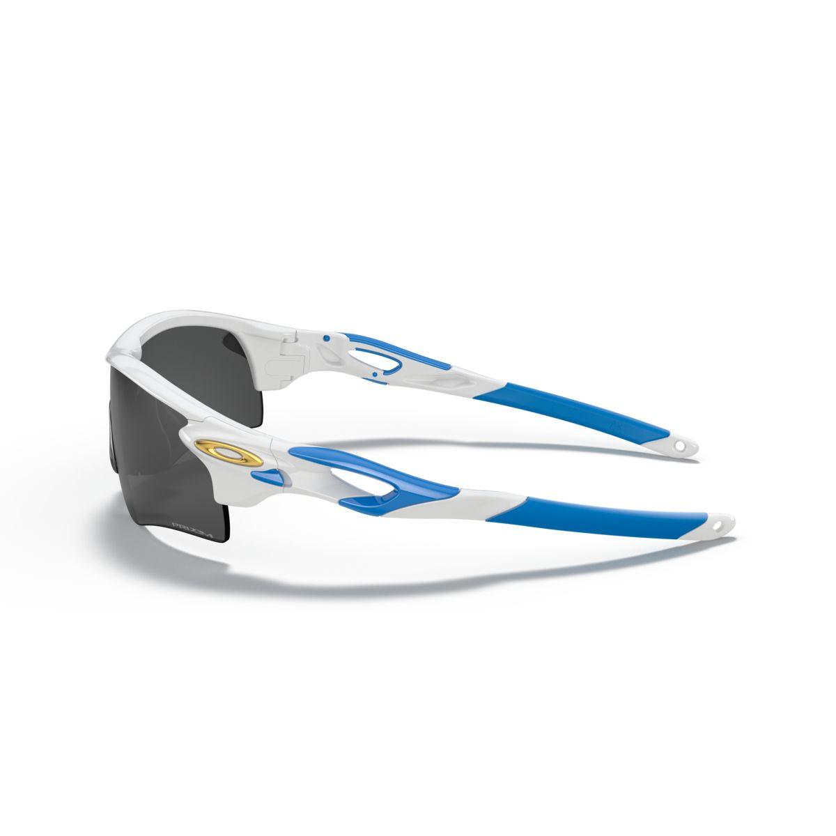 Oakley Radarlock Path Sunglasses - Polished White Frame with Prizm Black Lenses, Low Bridge Fit (Model 0OO9206 920647) - Perfect for Running, Cycling & Outdoor Sports