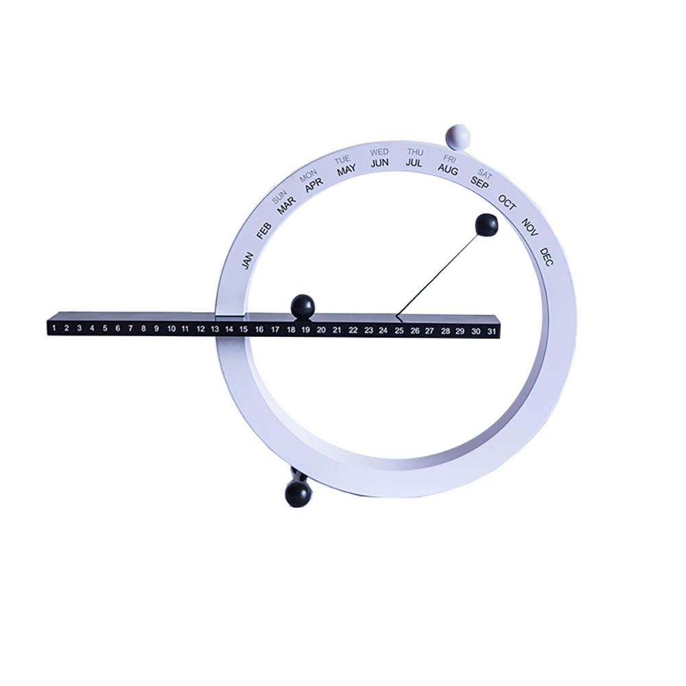 Magical Desk Calendar - Perpetual Magnetic Ball Table Ornament for Home & Office Decor | Elegant Interior Decoration | Practical & Fun DIY Desk Accessory | Perfect for Workstations, Study Tables, and Gift Giving