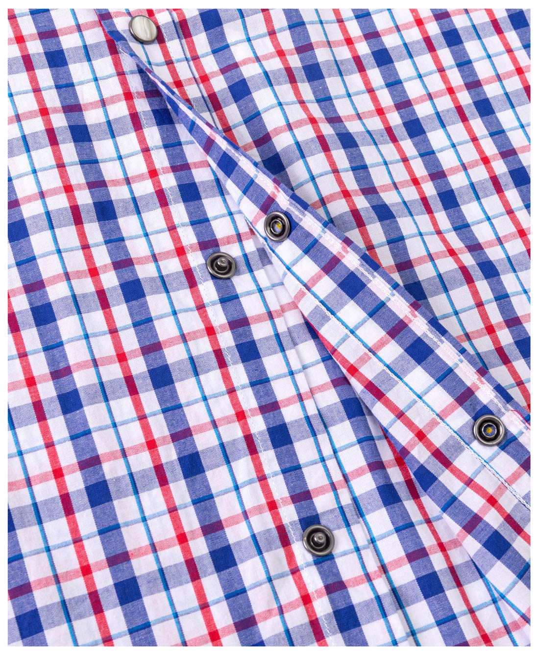 Men's Western Snap Button Plaid Long Sleeve Shirts - Regular Fit Casual Shirt for Cowboy Style, Ranch Work & Outdoor Adventures