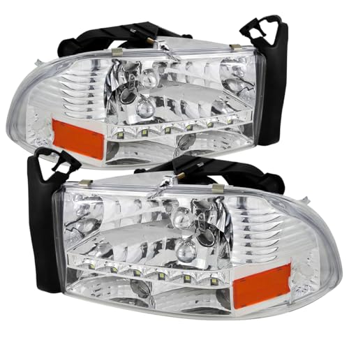 Chrome Housing Clear Lens
