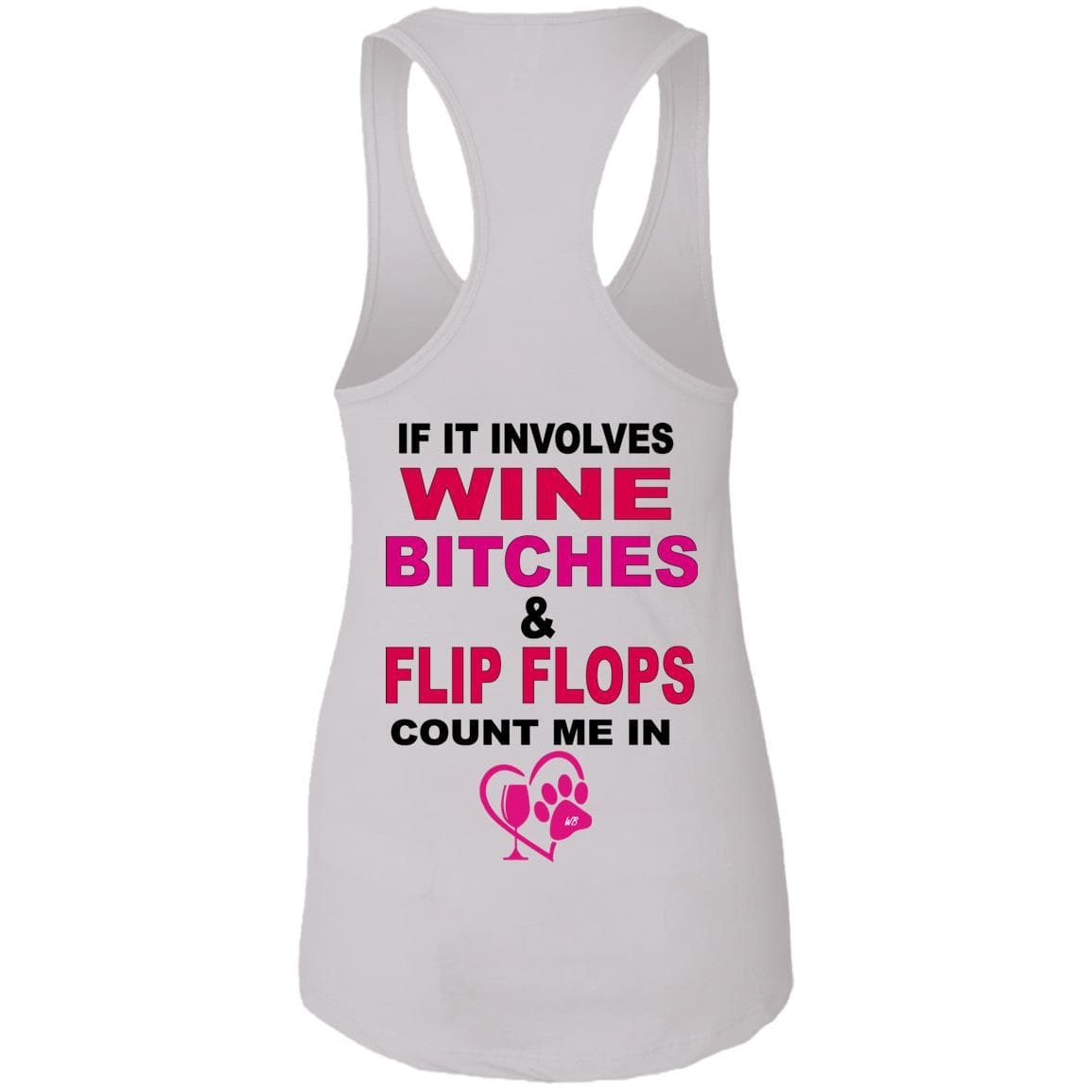 Funny Wine & Dog Lovers Tank Top - Hilarious Graphic Tee for Women | Perfect for Wine Tasting, Dog Parks & Girls Night Out