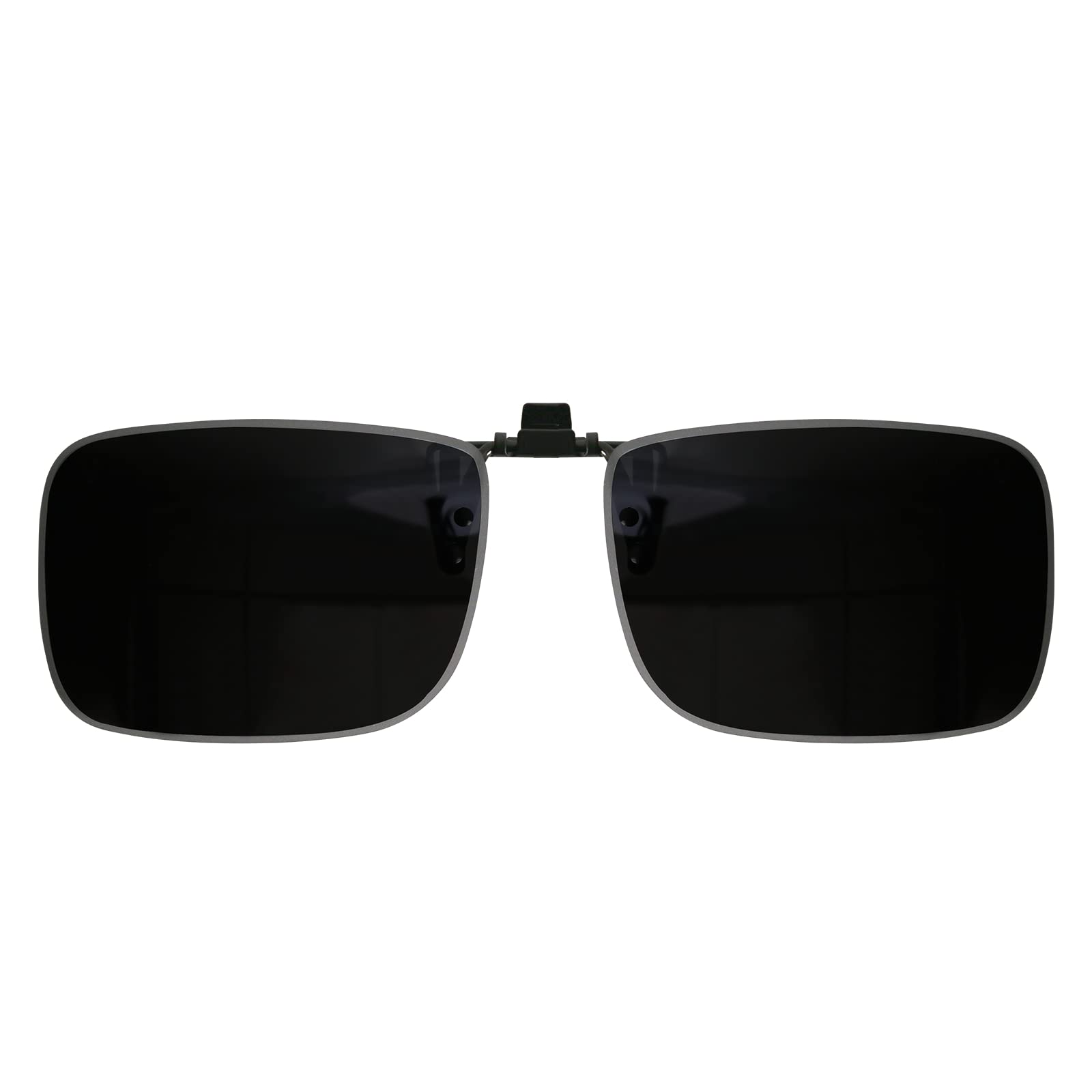 ARCAMOY Polarized Clip-On Sunglasses for Men & Women – Anti-Glare, UV Protection, Fits Over Prescription Glasses – Perfect for Driving, Hiking & Outdoor Activities