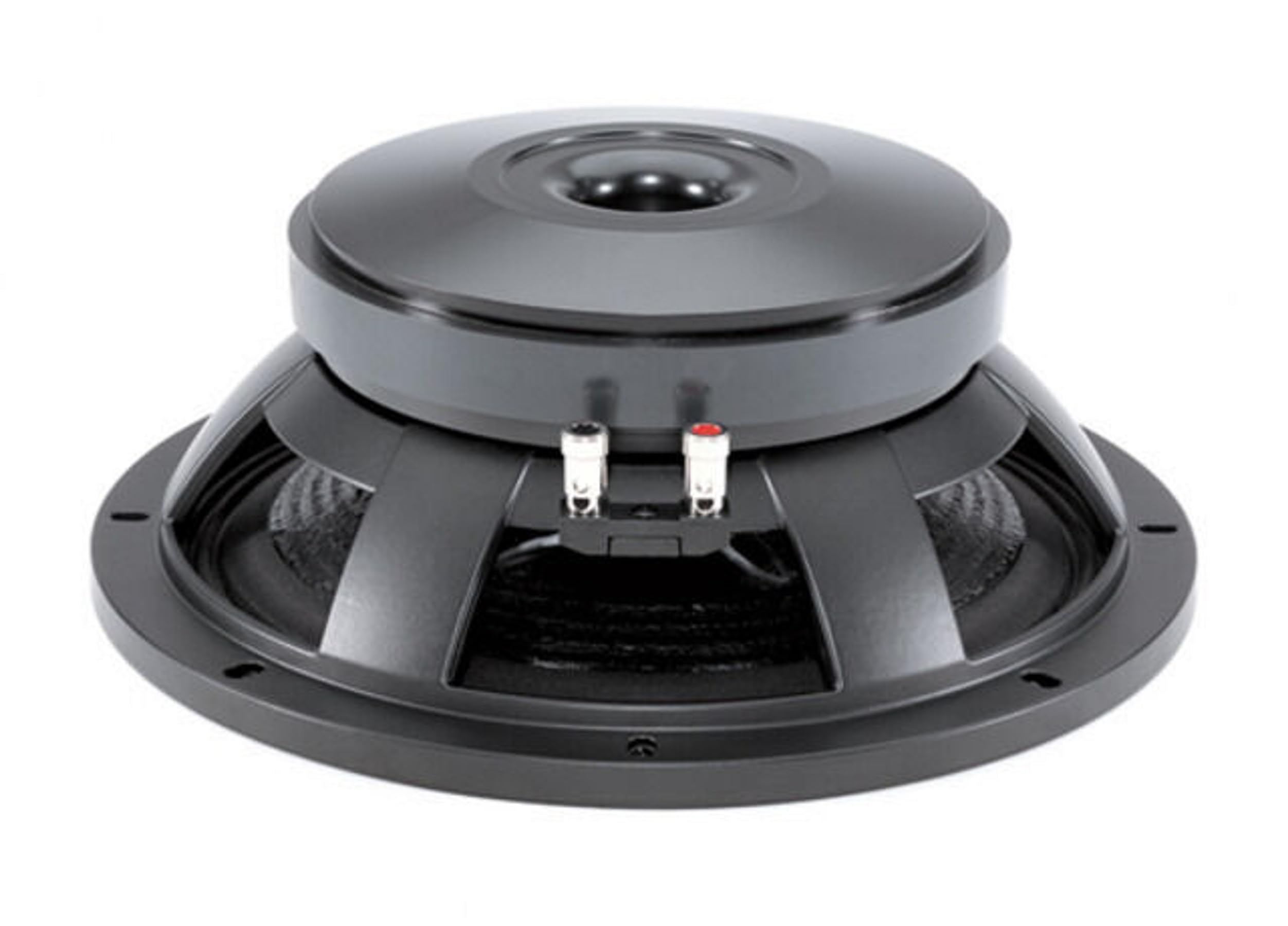 B&C Speakers 12PS100-4 12-Inch Woofer 700W RMS 1400W Max 4-Ohm 2-Way Pro PA Speaker & Floor Monitor for Motorcycle, Car, Live Performances, and Studio Recording