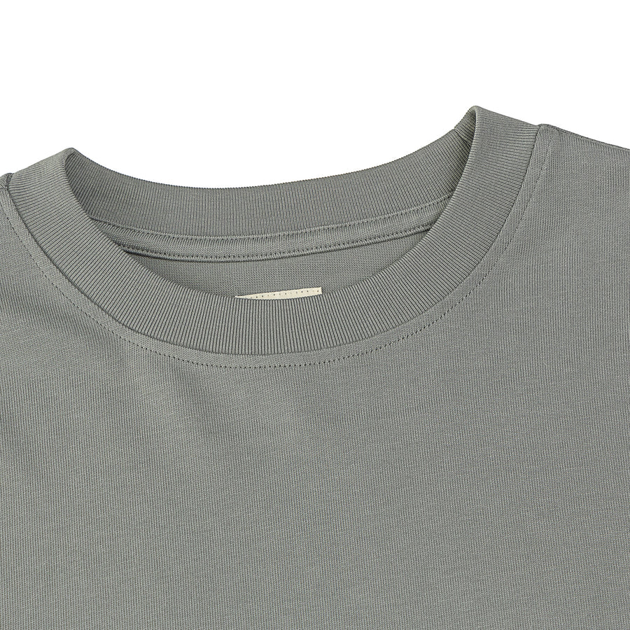 ASUSL Reflective Logo Long Sleeve T-Shirt - Light Grey | High-Visibility Streetwear for Running, Cycling & Night Safety