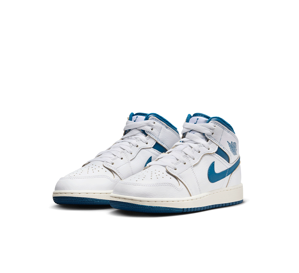 Air Jordan 1 Mid SE (GS) Basketball Shoes for Kids - Stylish High-Top Sneakers for School, Sports & Casual Wear