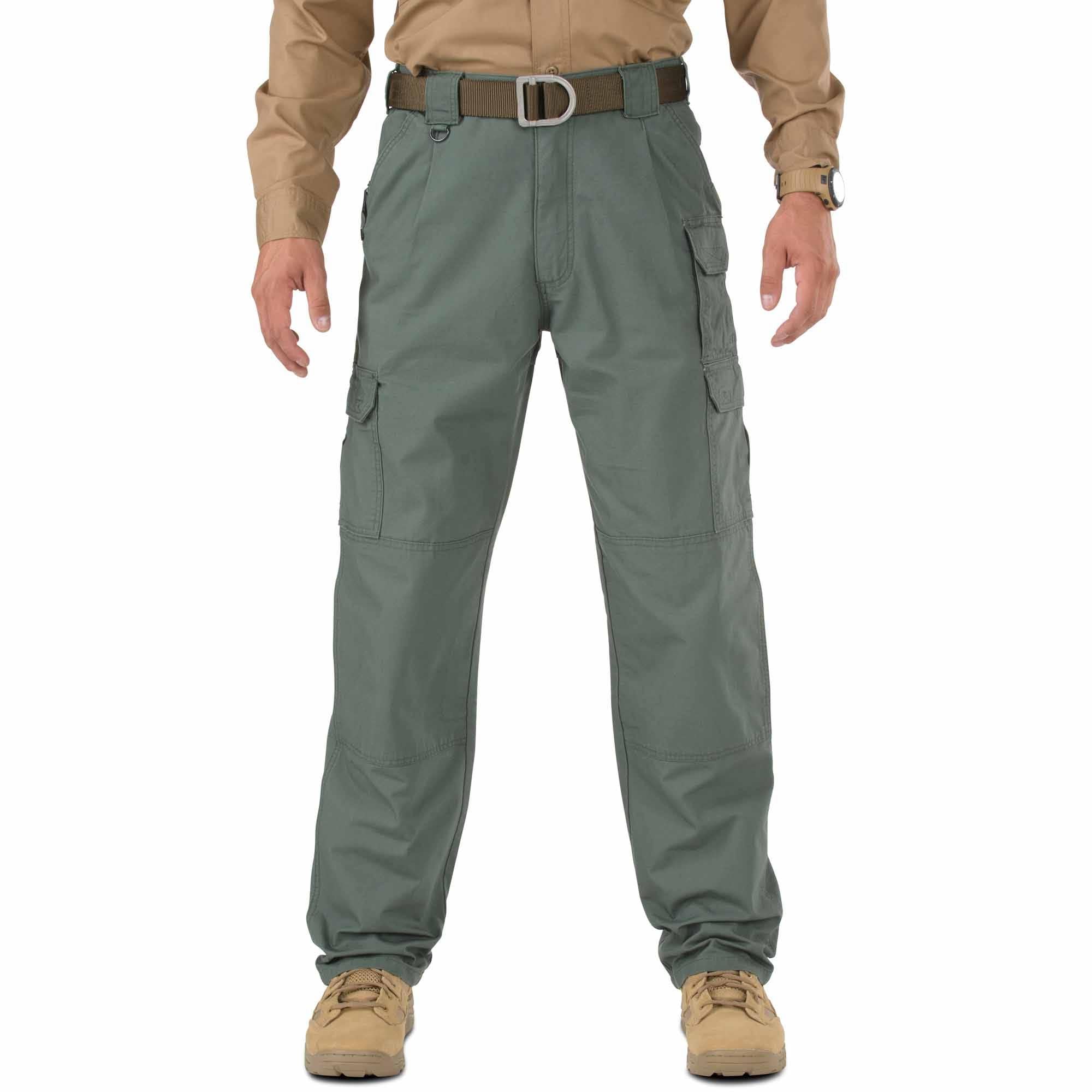5.11 Tactical Men's Active Work Pants - Durable 100% Cotton Double Reinforced Pants with Superior Fit (Style 74251) - Perfect for Construction, Hiking & Outdoor Activities
