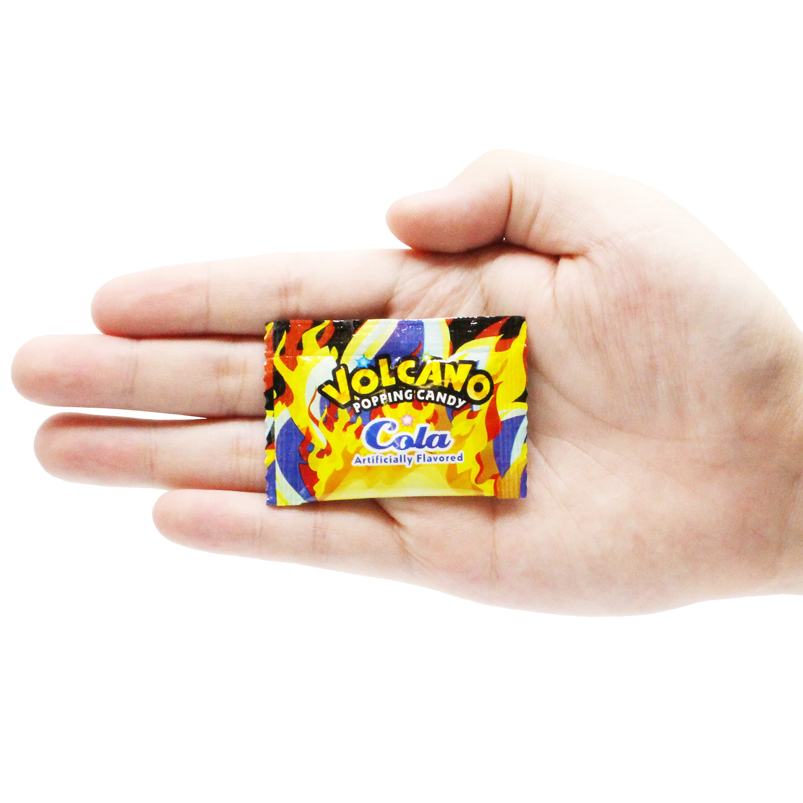 Volcano Cola Flavor Popping Candy - 1.06 oz Bag - Fun & Fizzy Candy for Parties, Movies & Snacking - Unique Soda Flavored Popping Sensation