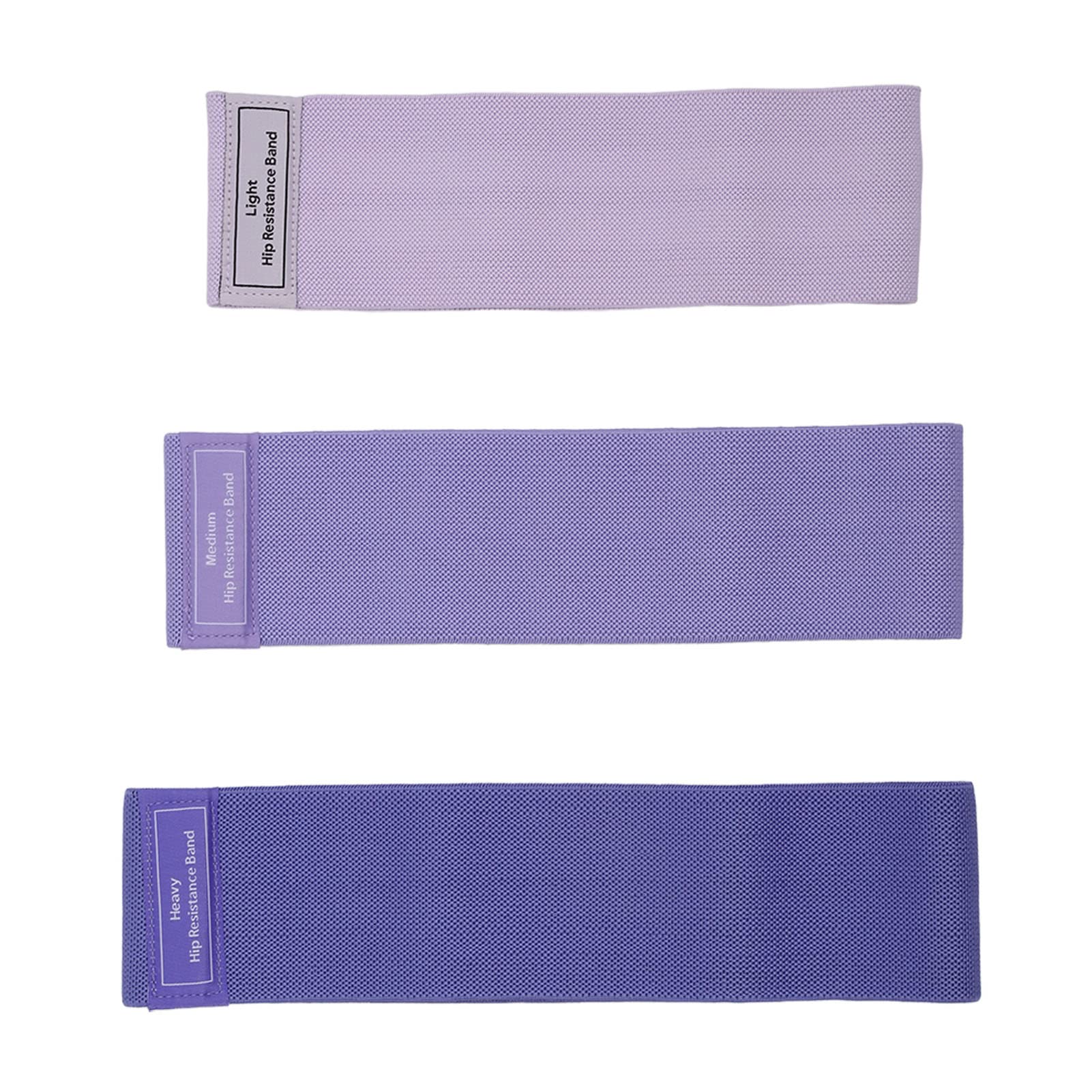 3pcs Resistance Bands Set - Anti-Slip Thickened Breathable Exercise Bands for Legs & Arms Workout - 3 Different Resistance Levels (Light/Medium/Heavy) - Perfect for Home Gym, Yoga, Pilates & Physical Therapy