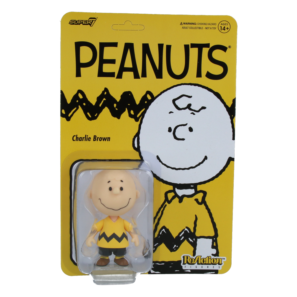Charlie Brown Peanuts ReAction Figure Wave 7 - Collectible Vinyl Toy for Fans, Display & Gift Idea