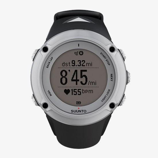 Ambit2 Silver Sports Watch - Waterproof, GPS, Heart Rate Monitor for Running, Cycling & Outdoor Activities