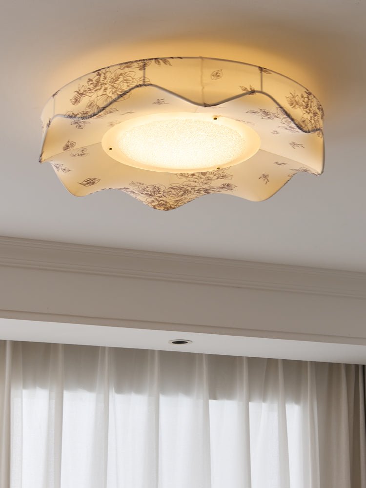 Marisca Modern Ceiling Light Fixture - Brushed Nickel Finish, Dimmable LED Chandelier for Living Room, Bedroom, Dining Room | Energy Efficient & Easy Installation