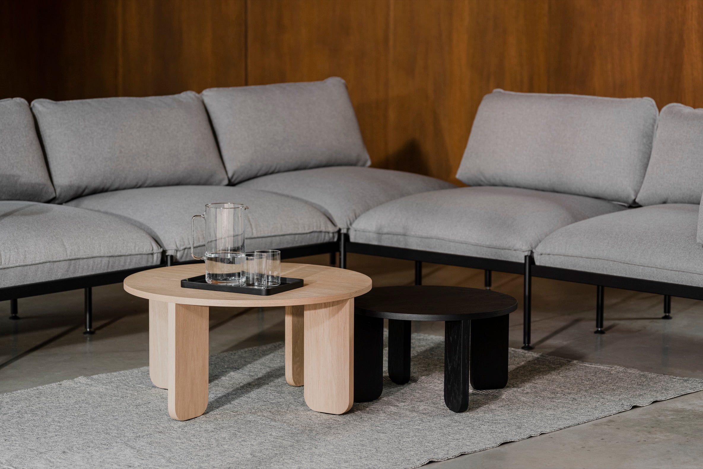 Modern Small Kuvu Coffee Table - Compact Living Room Furniture for Small Spaces, Perfect for Apartments, Studios, and Cozy Homes