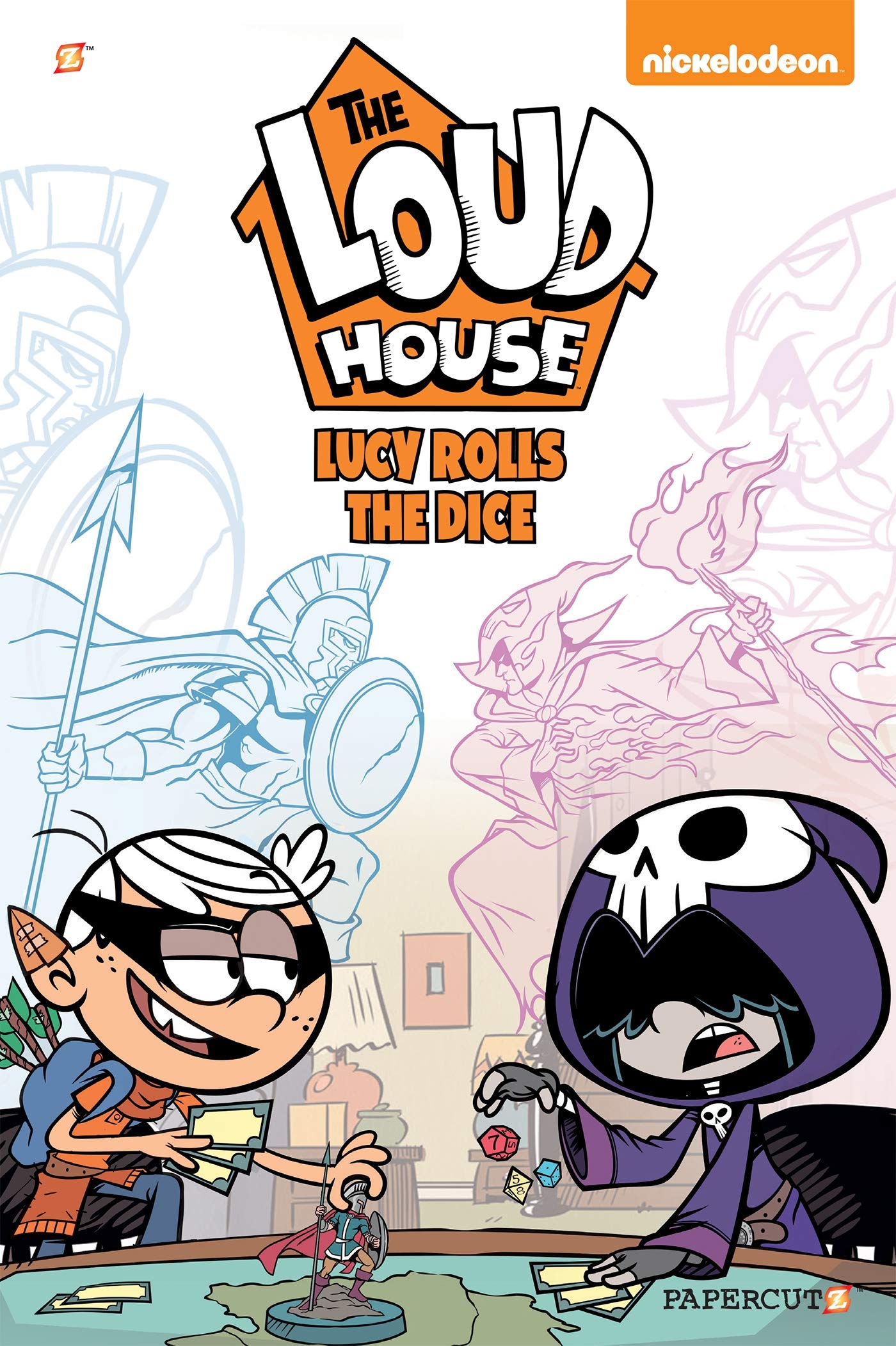 The Loud House #13: Lucy Rolls the Dice - Graphic Novel for Kids | Fun Family Reading & School Book Club Choice
