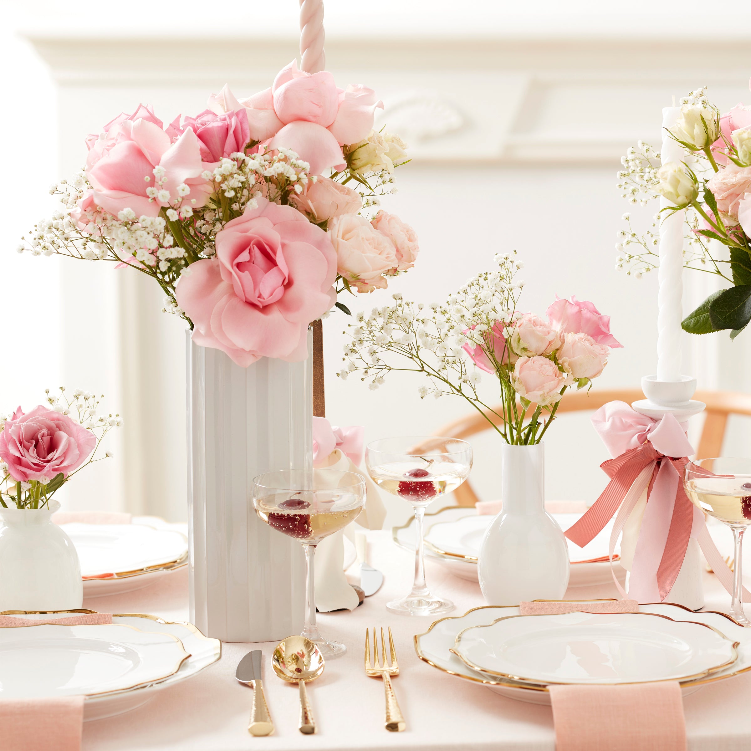 Contempo Luxe 4-Piece Dinnerware Set - Elegant Plates, Bowls & Mugs for Modern Dining - Perfect for Everyday Meals, Dinner Parties & Home Decor