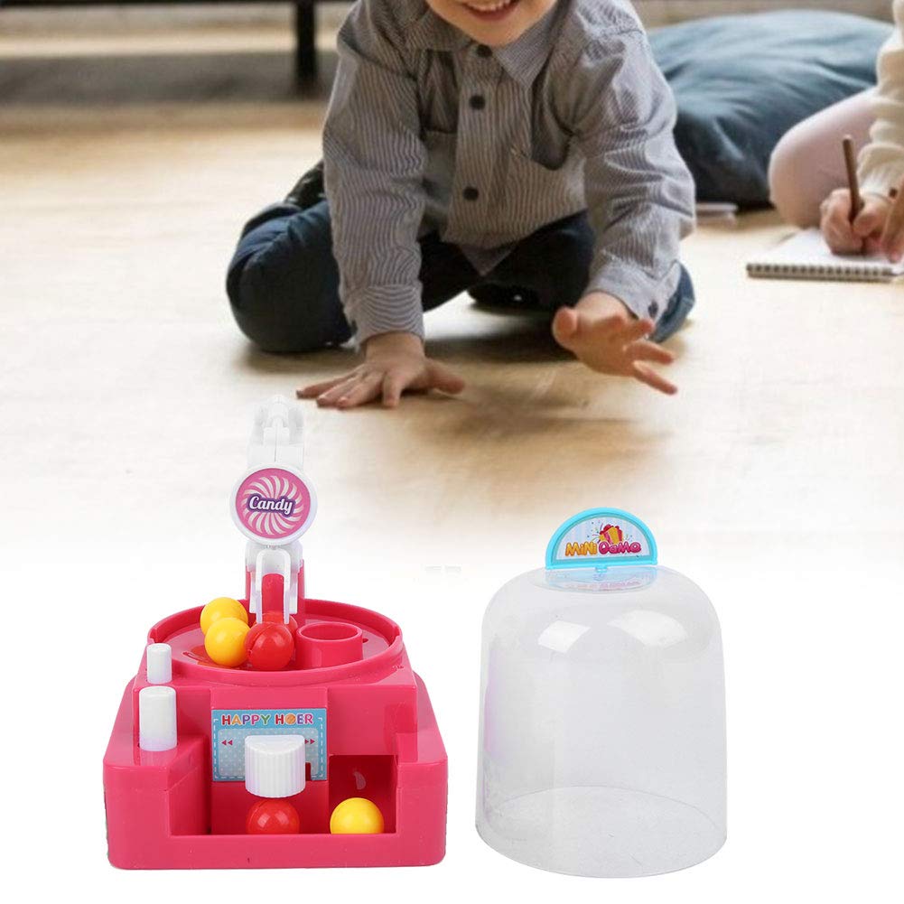 Mini Claw Machine Toy for Kids - Fun Manual Catching Balls Game with Mini Dolls, Perfect Birthday Gift for Boys & Girls - Great for Parties, Arcade Play & Family Game Nights