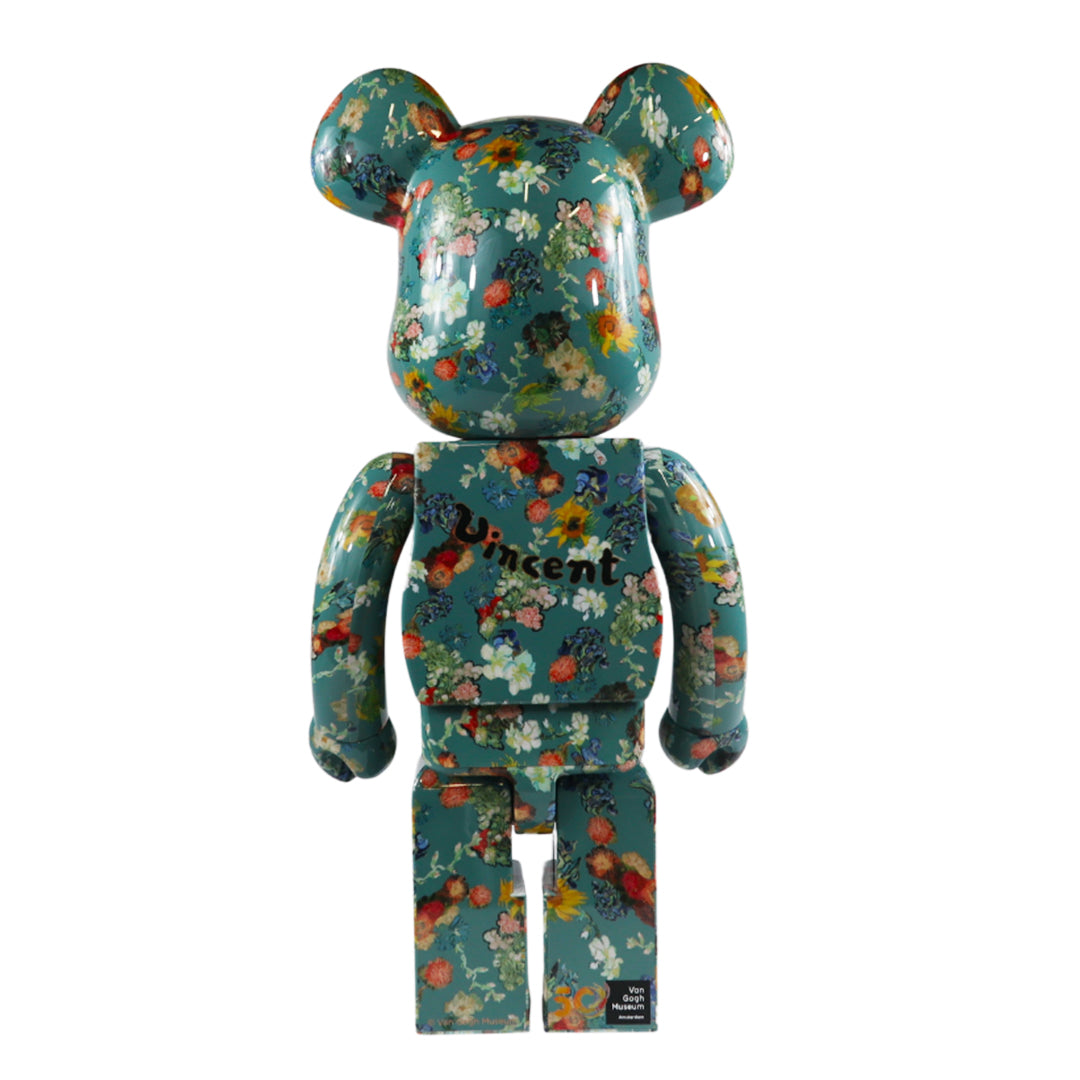 1000% Bearbrick 50th Anniversary Van Gogh Museum Collectible Art Toy - Perfect for Display, Gifts & Vinyl Art Collections
