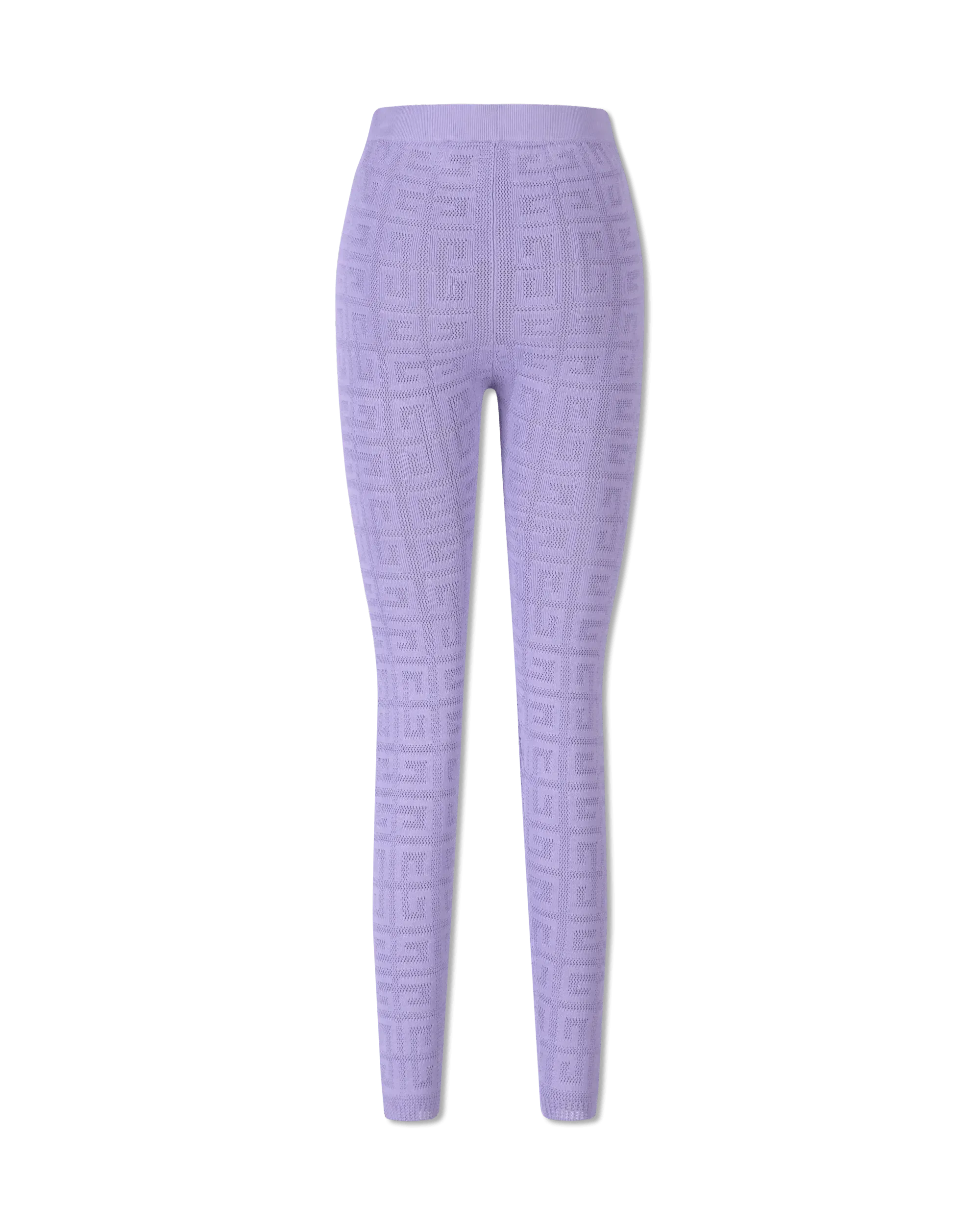 Stylish Monogram Stretch Slim Pants for Women - Comfortable Slim Fit Trousers with Elastic Waistband - Perfect for Office, Travel & Casual Wear