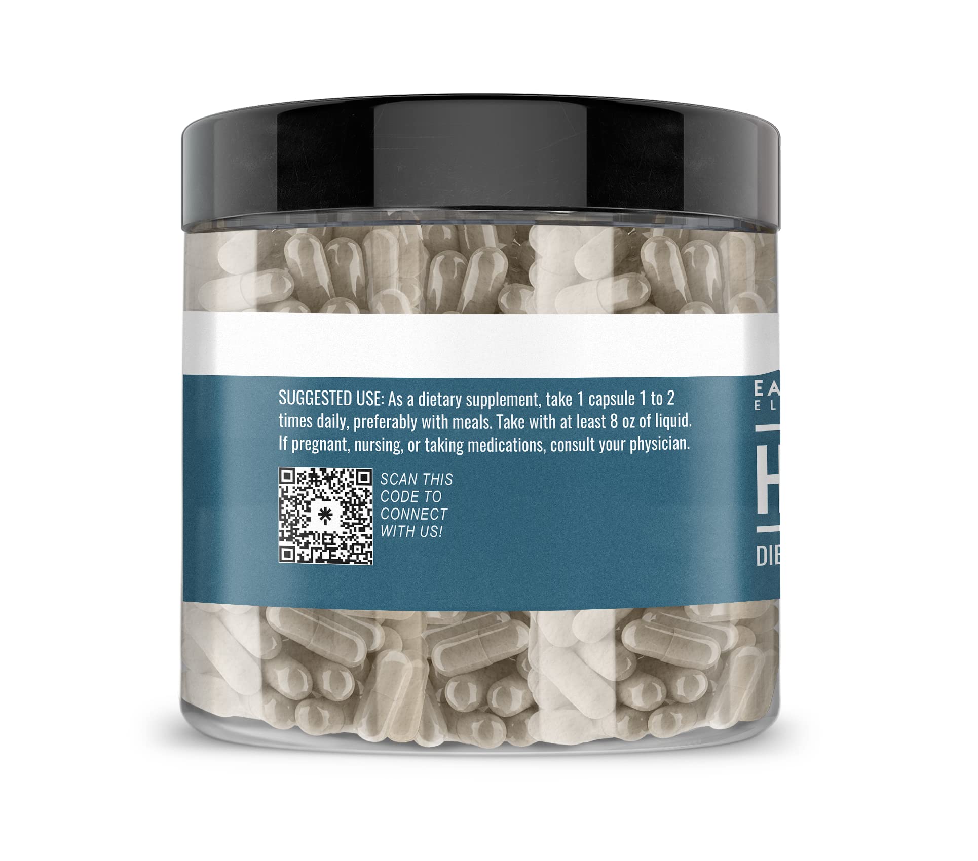 Earthborn Elements Hesperidin 200 Capsules - Pure & Undiluted Dietary Supplement, No Additives or Fillers - Supports Cardiovascular Health & Circulation for Active Lifestyles