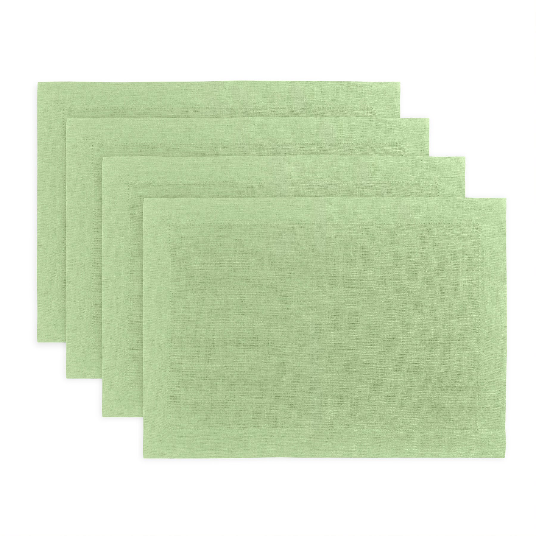 Eco-Friendly Linen Placemats Set of 6 - Premium Natural Table Mats for Dining, Kitchen, and Party Decor - Washable & Durable Home Tableware for Everyday Use and Special Occasions
