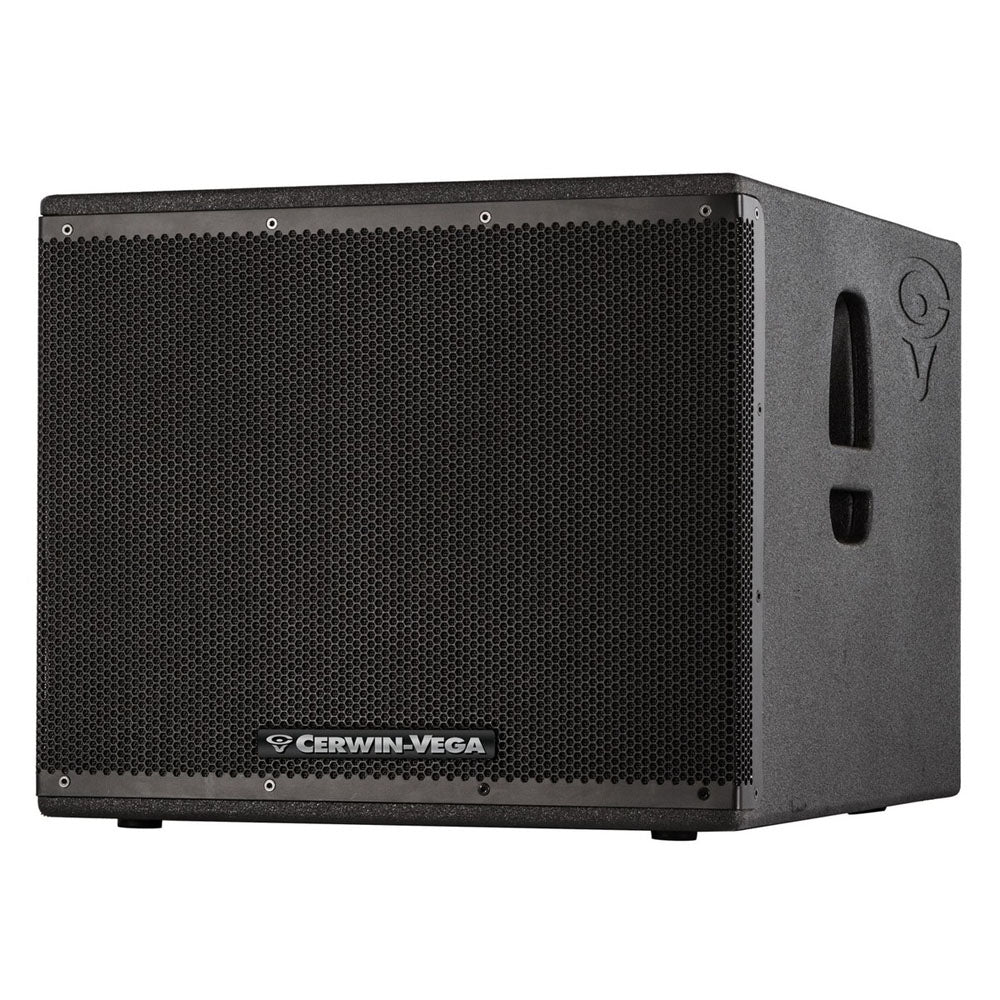 Cerwin Vega CVXL 118s 2000W High Power Active Subwoofer - Premium Bass for Home Theater, DJ Parties & Car Audio Systems