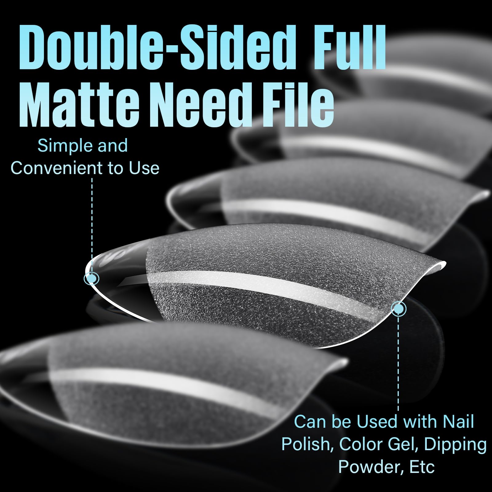 TOMICCA 240Pcs Short Almond Nail Tips - 12 Sizes Matte Soft Gel Acrylic False Nails for Extension | Full Cover Pre-Shaped Artificial Nails for Manicure, Salon & Home DIY Nail Art