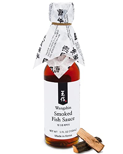 Premium Korean Smoked Fish Sauce - Aged 2 Years in Traditional Clay Pot (5 fl oz) | Authentic Anchovy & Salt Fermented Sauce for Bibimbap, Kimchi, Soups & Korean Cooking
